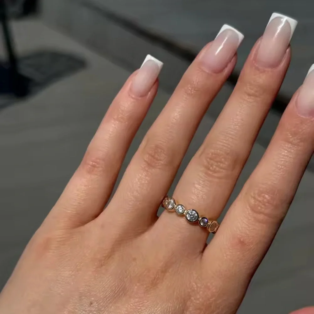 Celeste Gold Bezel Diamond Ring - Picture 12 of 12